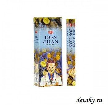 Секс шоп (интим магазин) Романтическая благовония Don Juan