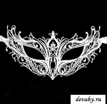 Секс шоп (интим магазин) Женская сексуальная венецианская Маска Adele (Swarovski)