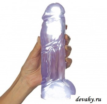 Секс шоп (интим магазин) Гигантский фаллоимитатор Dazzling Dong Purple