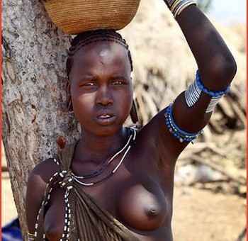 Голые племена Соблазны от девушек из Африки