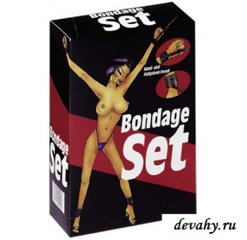 Секс шоп (интим магазин) Наручники с Кандалами Bondage Set для развратных игр