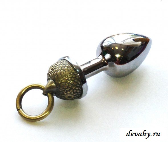 Декоративная интимная анальная пробка Птица в коробочке