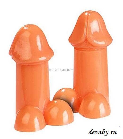 Прикольный интим товар соль и перец в виде члена