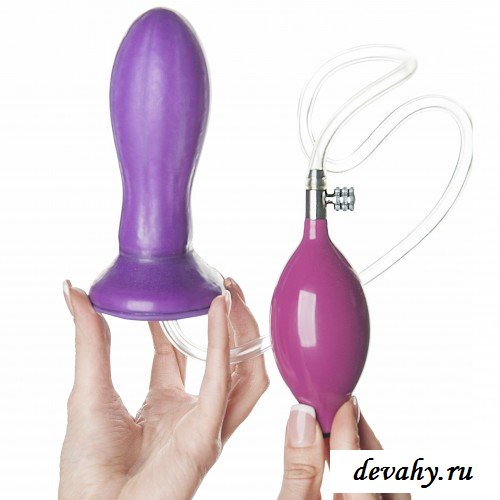 Увеличивающийся в размерах анальный стимулятор Gapers Organic (Purple)