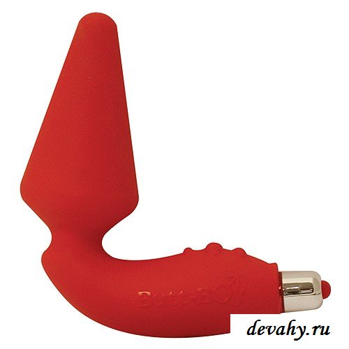 Бодрящий вибростимулятор простаты и промежности Rock Off Butt Boy Red