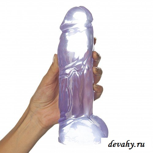 Гигантский фаллоимитатор Dazzling Dong Purple