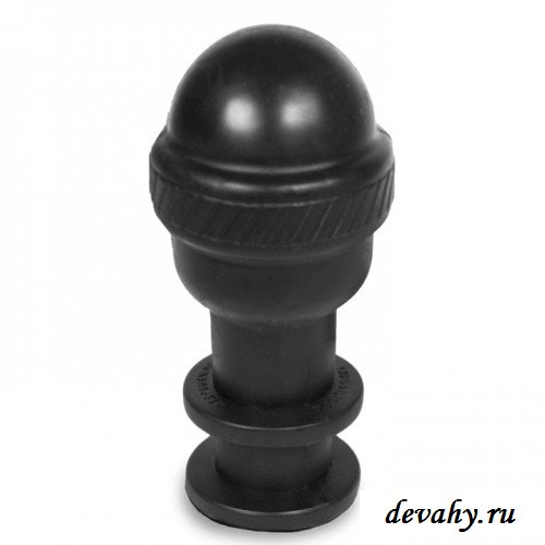 Интимный товар Keep Burning Анальный стимулятор из силикона НР03В, цвет черный