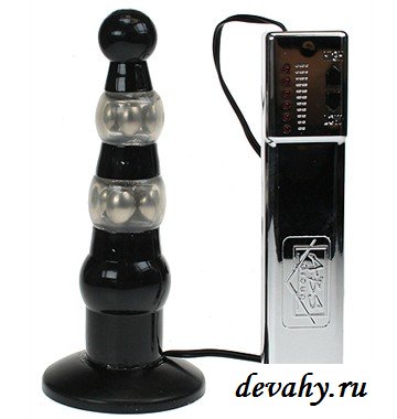 Очаровательный товар анальный стимулятор с бусинами Anal Plug Black cat, цвет черный