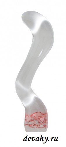 Винтовой анальный Стимулятор из Стекла Glass Dreams Intruder