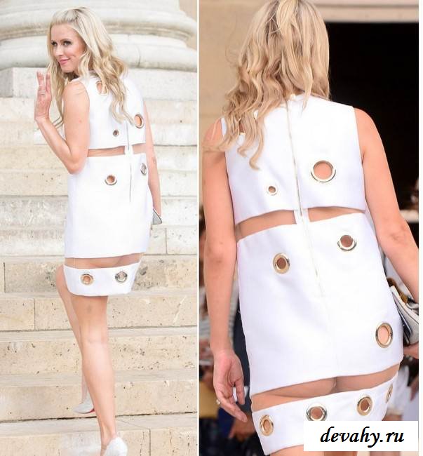 Никки Хилтон засветила обнаженную попку на вечеринке (эротика)