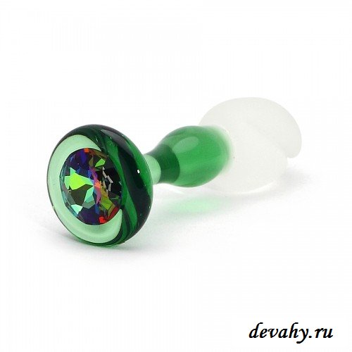 Будоражащие впечатления с анальной Пробкой Стеклянная Crystal Delight - Rose Bud