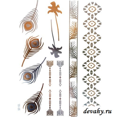 Сексуальный образ с помощью Флеш-Тату №24