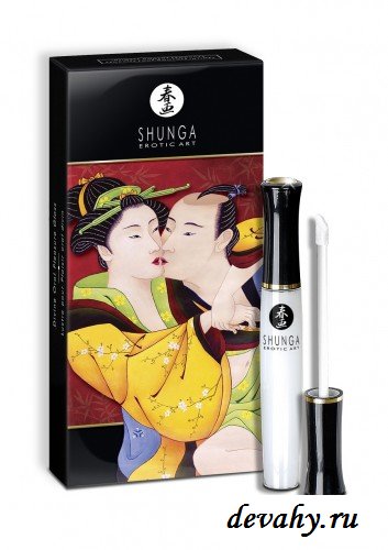 Блеск для Губ ''Божественное Удовольствие усиливает наслаждение. Клубника и Шампанское'' - 10 мл.