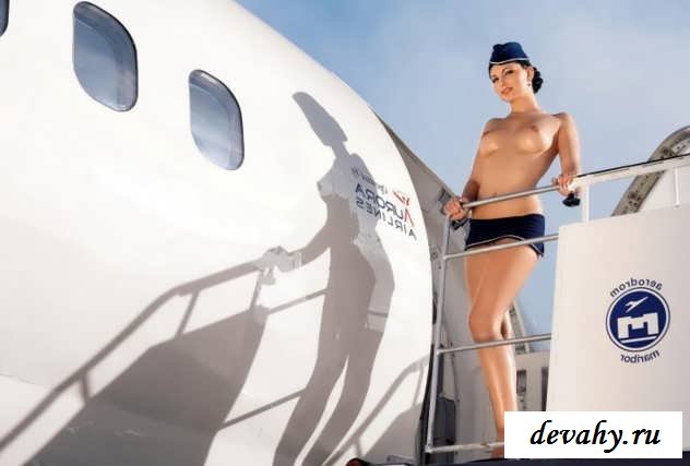 Красотки голыми обслуживают пассажиров (15 фото эротики)