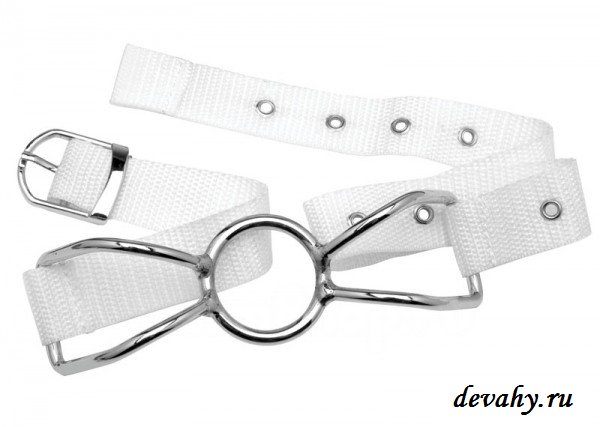 Расширитель для рта Asylum Patient Mouth Restraint белый для БДСМ