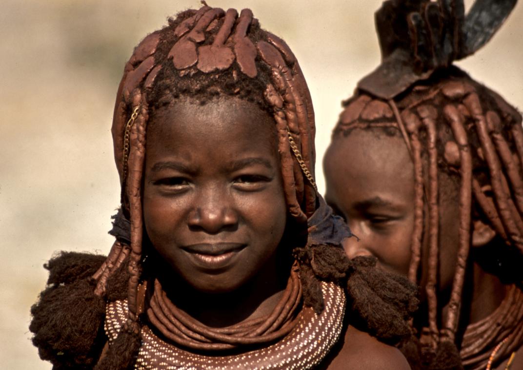 Современные женщины племени Химба