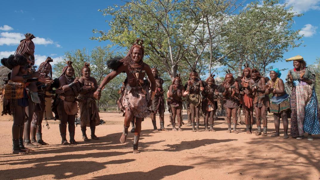Племя Химба в Намибии женщины
