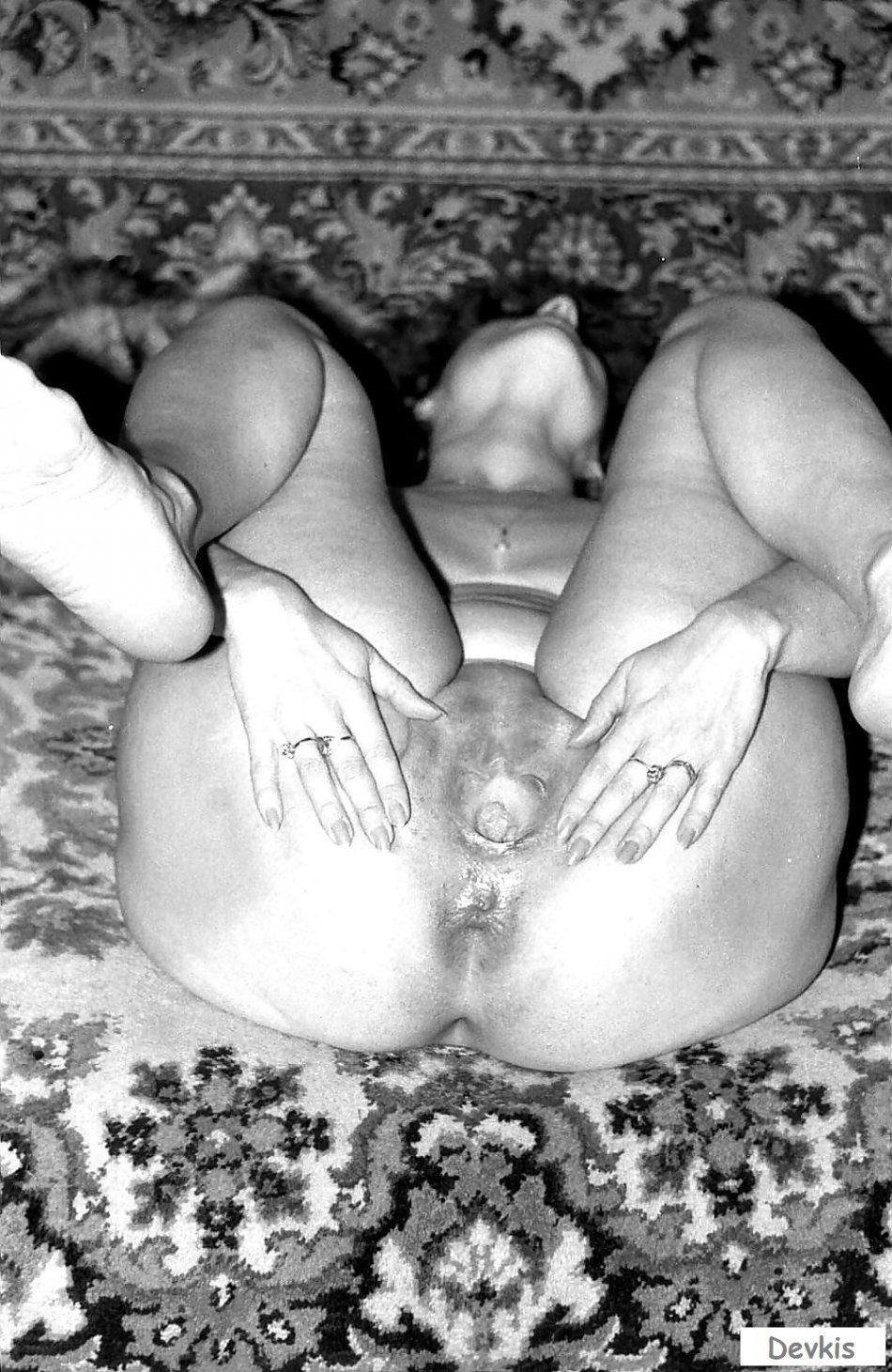 Ретро волосатые промежности